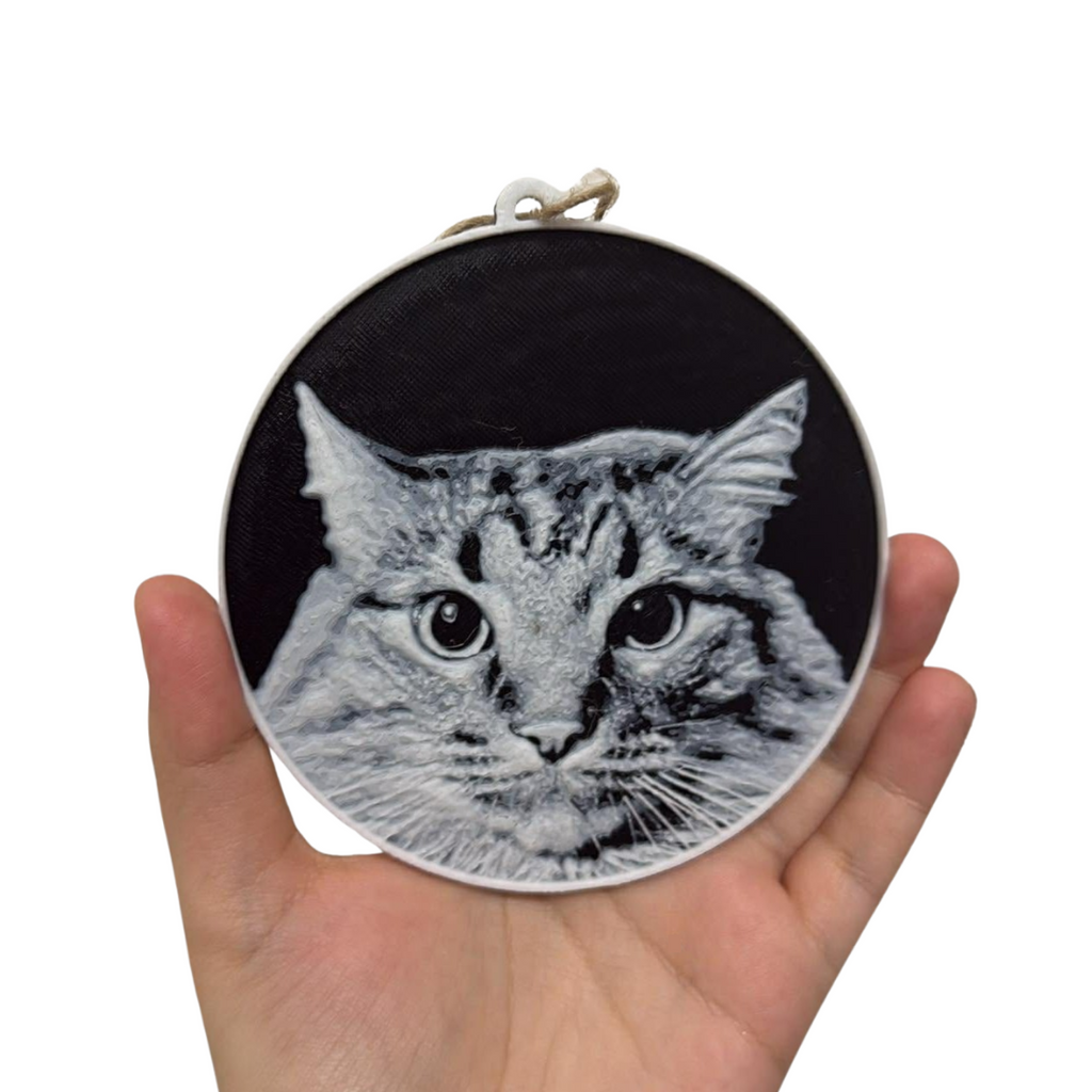 Personalizuotas 3D Kalėdinis Žaisliukas